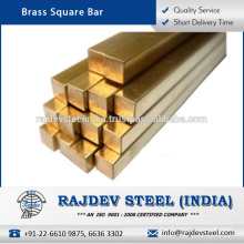 High Quality, Various Size Brass Square Bar at Low Market Price